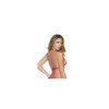 Top triangle wetlook rouge 